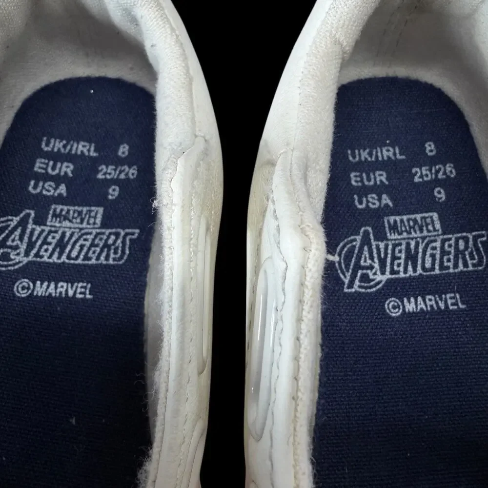 Marvel Avengers Toddler Sz 9 Hook Loop Sneakers